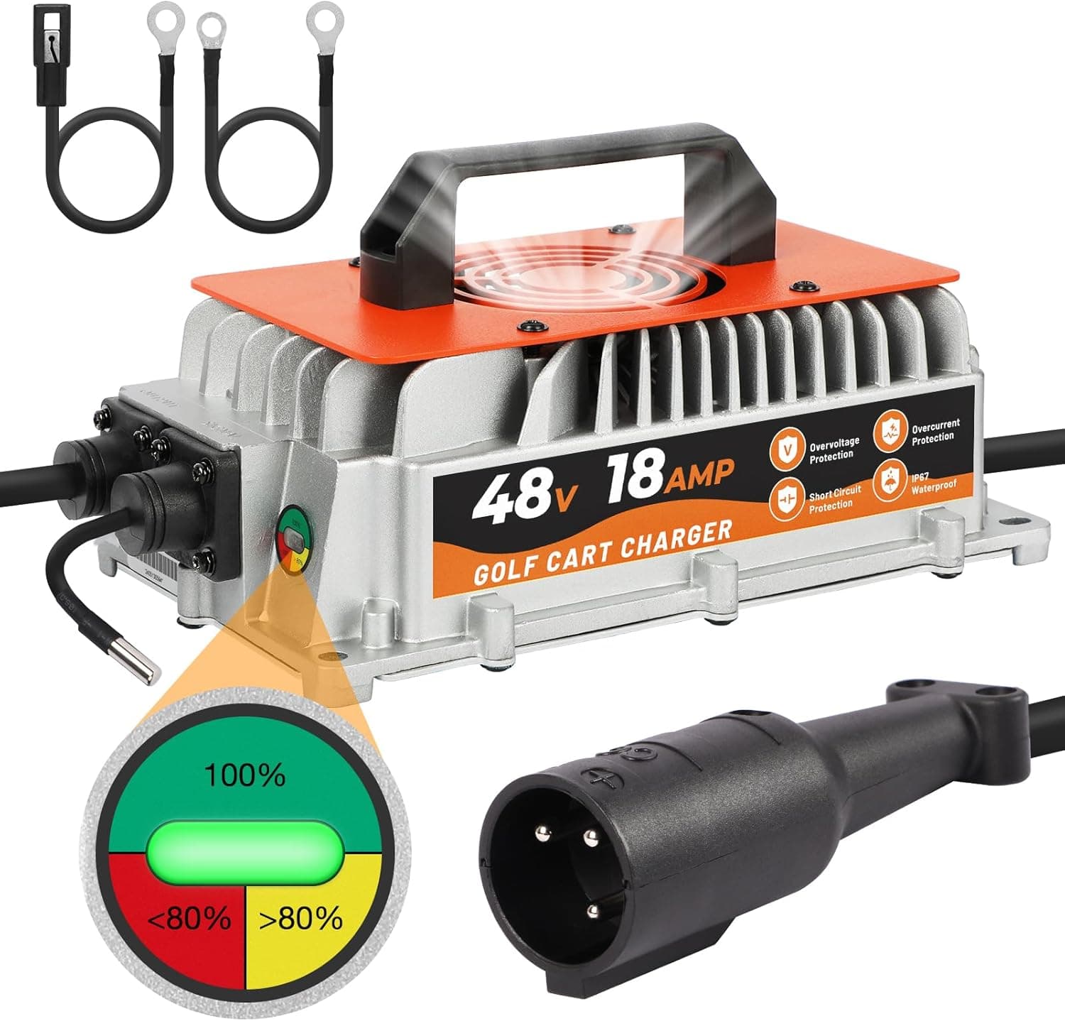 Performance Plus Carts 48V Golf Cart Battery Charger